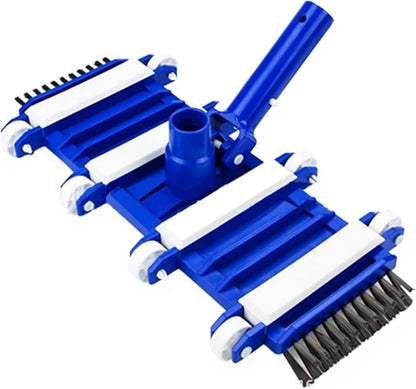 Swimming Pool Vacuum Head Suction Brush Head, Pool Cleaning Equipment & Accessories with Side Bristles Cleaning Supplies for Water Parks Swimming Pool Cleaning Debris