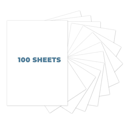 100 Sheets White Cardstock Paper 8.5" x 11", 85 lb/230 GSM Card Stock Printer Paper for Cards Making, Office Printing, Cards for Wedding, Invitation, Business, Menus, Certificate, Valentine’s Day