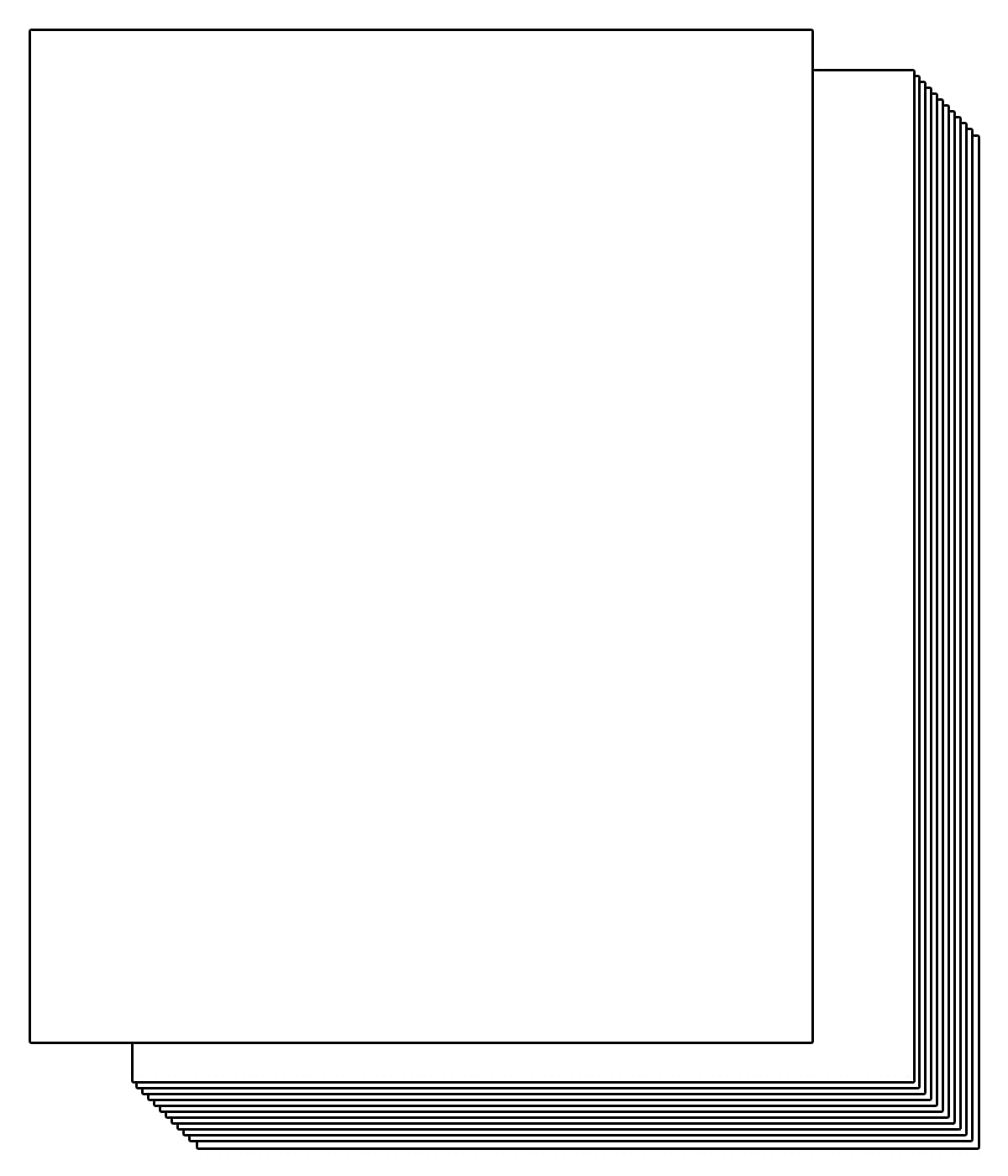 White Cardstock Thick Paper 100 Sheets, Ohuhu 8.5" x 11" Heavyweight 80 lb/216 GSM Coverstock Printer Paper for Crafts and DIY Cards Making, Thank You Cards, Invitations, Menus, Brochures