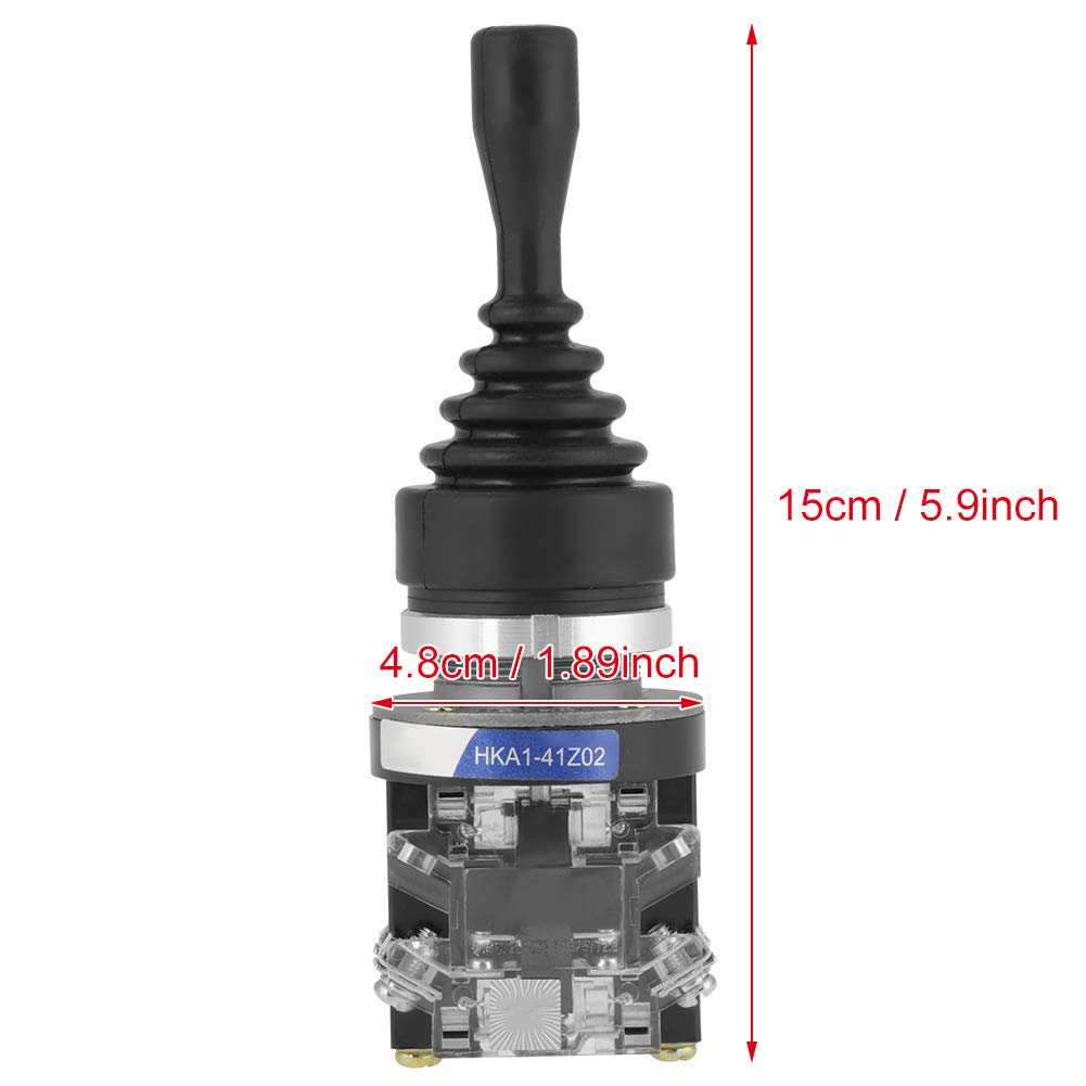 Upgraded Joystick Switch 1pc HKA1-41Z02 2NO 2-Position Return Momentary Joy Stick Joystick Switch