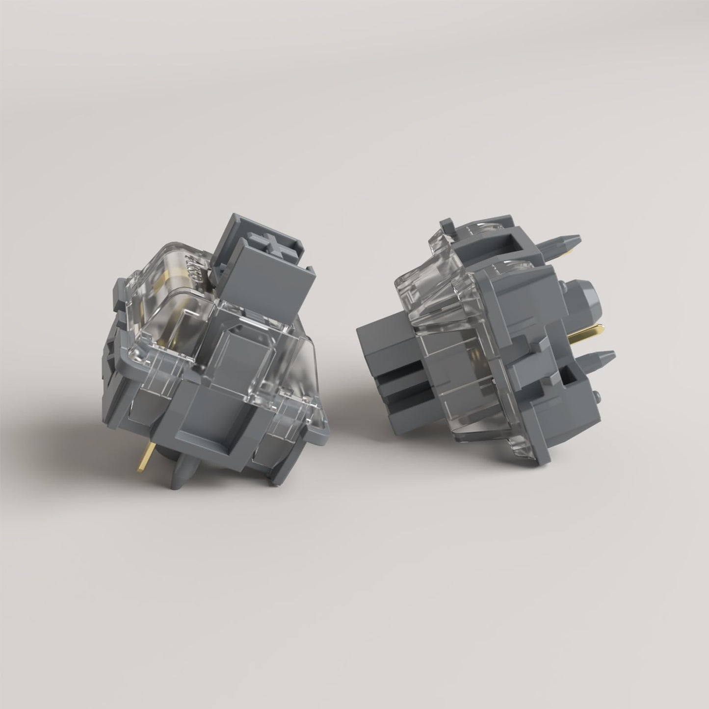 Akko V3 Silver Pro Keyboard Switch with Dustproof Stem for Mechanical Gaming Keyboard, 5-Pin Linear Switches (45pcs)