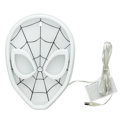 Spiderman Wall Mountable LED Neon Light Officially Licensed Marvel Accent Light for Boys and Girls Bedroom or Man Cave, Superhero Comic Collectible Gift - Paladone