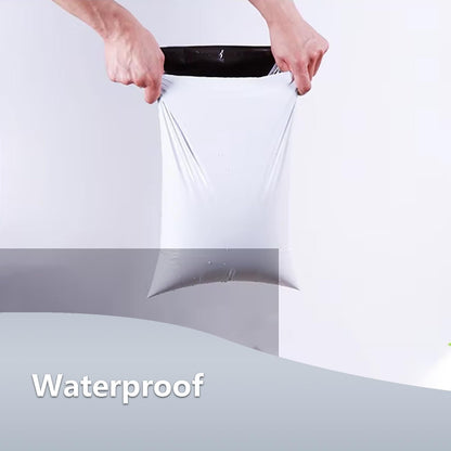 Poly Mailers12 x15.5 100 Pcs, Thickened Mailers, Envelopes Shipping Bags Self Sealing, Waterproof and Tear Proof Mailing Bags for Shipping, Packaging Bags White