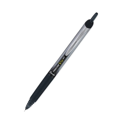 Pilot, Precise V10 RT Refillable & Retractable Rolling Ball Pens, Bold Point 1 mm, Blue, Pack of 12