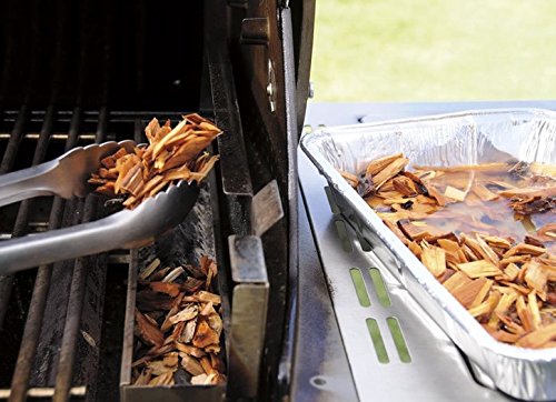 Camerons All Natural Mesquite Wood Chips for Smoker -260 Cu In Bag, Approx 2 Pounds- Kiln Dried Coarse Cut BBQ Grill Wood Chips for Smoking Meats - Barbecue Smoker Accessories - Grilling Gifts for Men