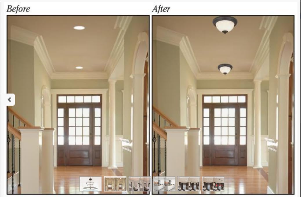 Westinghouse Lighting 0101100 Recessed Light Converter, 1, Finished White