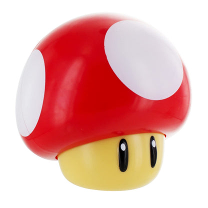 Super Mario Brothers Mushroom Figure Light – Officially Licensed Collectible Movie Merchandise with Sound, Gifts for Boys, Kids Bedroom Accessories | Paladone