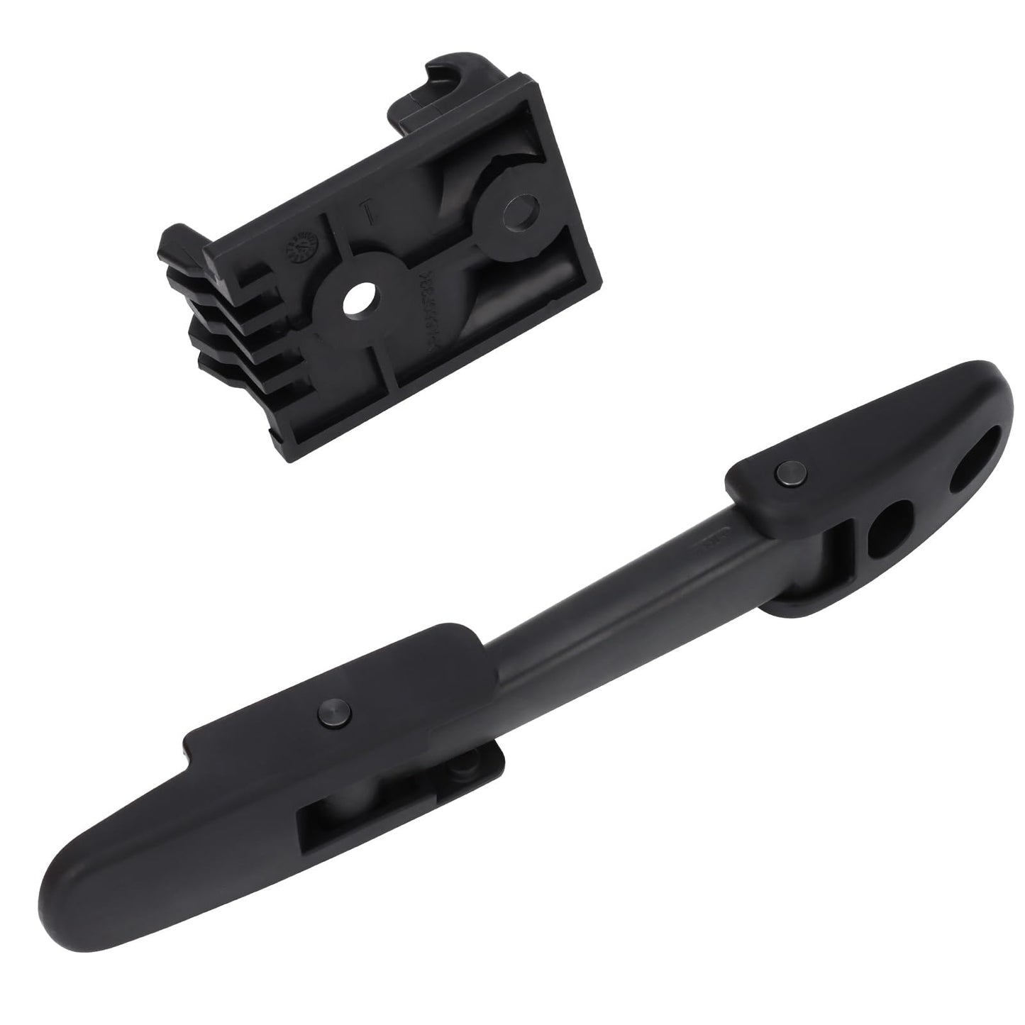 2 Pack Heavy Duty Hood Latch Kit,LH/RH fit for Peterbilt 325, 335, 337, 340, 348, 384, 386, 567, 569, 579 /Kenworth T170, T270, T330, T370, T660/Mack CH/Blue Bird 315-5502&315-5503