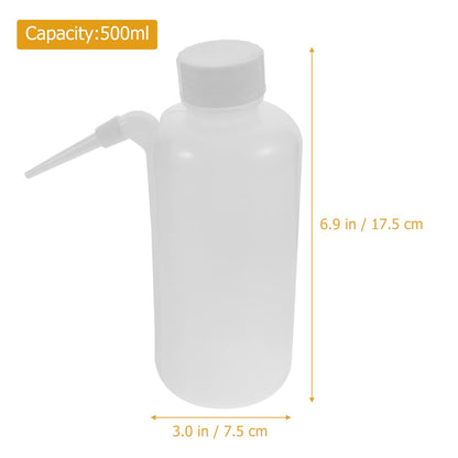 Wash Bottles 500ml 4pcs Unitary Wash Bottles Squirt Bottle Scientific Plastic PE Squirt Bottles Safety