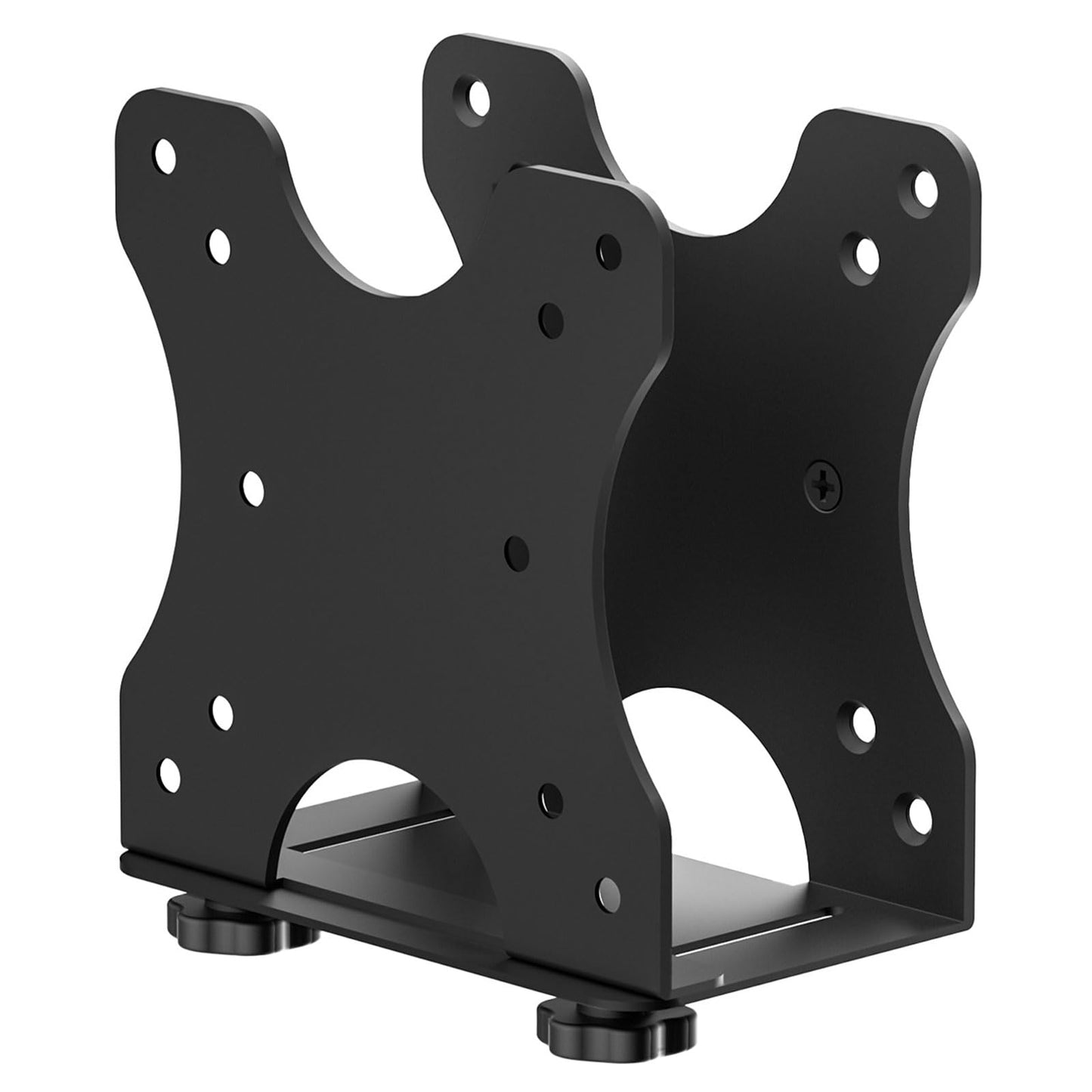Adjustable Thin Client Mini PC Vesa Mount to Wall, Under Desk, Attached to Monitor Arm and Stand Pole for HP, Dell, ACEMAGIC Mini PC K1, T8PRO,KAMRUI AK1PLUS N95, Pinova P2, NUC and Small CPUs