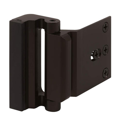 Prime-Line Products U 11126 Door Blocker Entry Door Stop, Bronze Anodize Finish