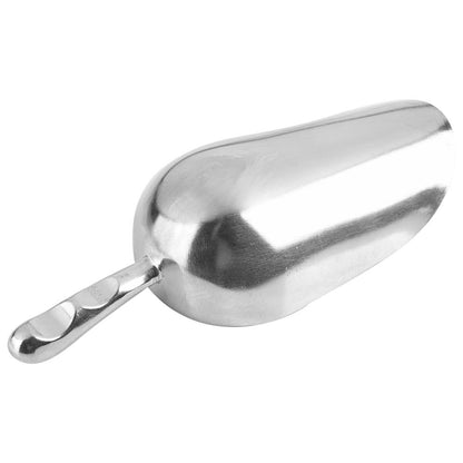 38oz Aluminum Alloy Ice Scoop, Metal Kitchen Food Scoop for Candy, Flour, Sugar, Coffee Bean, Pet Food