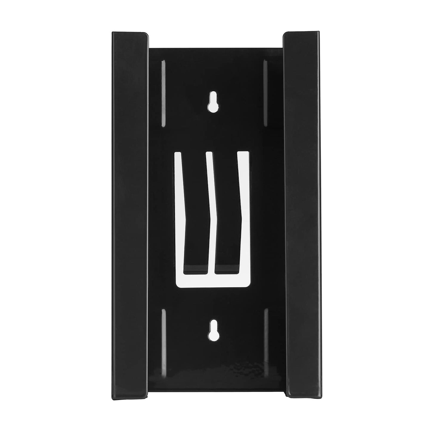 CASOMAN Magnetic Glove Dispenser - 8LBS Capacity, Wall Mount Magnet, Black Dispenser Box