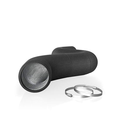 AC Infinity Flexible 6-Inch Aluminum Ducting, Heavy-Duty Four-Layer Protection, 8-Feet Long for Heating Cooling Ventilation and Exhaust