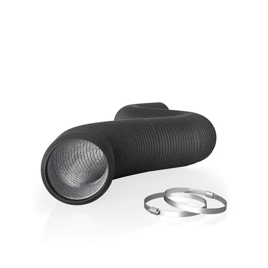 AC Infinity Flexible 6-Inch Aluminum Ducting, Heavy-Duty Four-Layer Protection, 8-Feet Long for Heating Cooling Ventilation and Exhaust