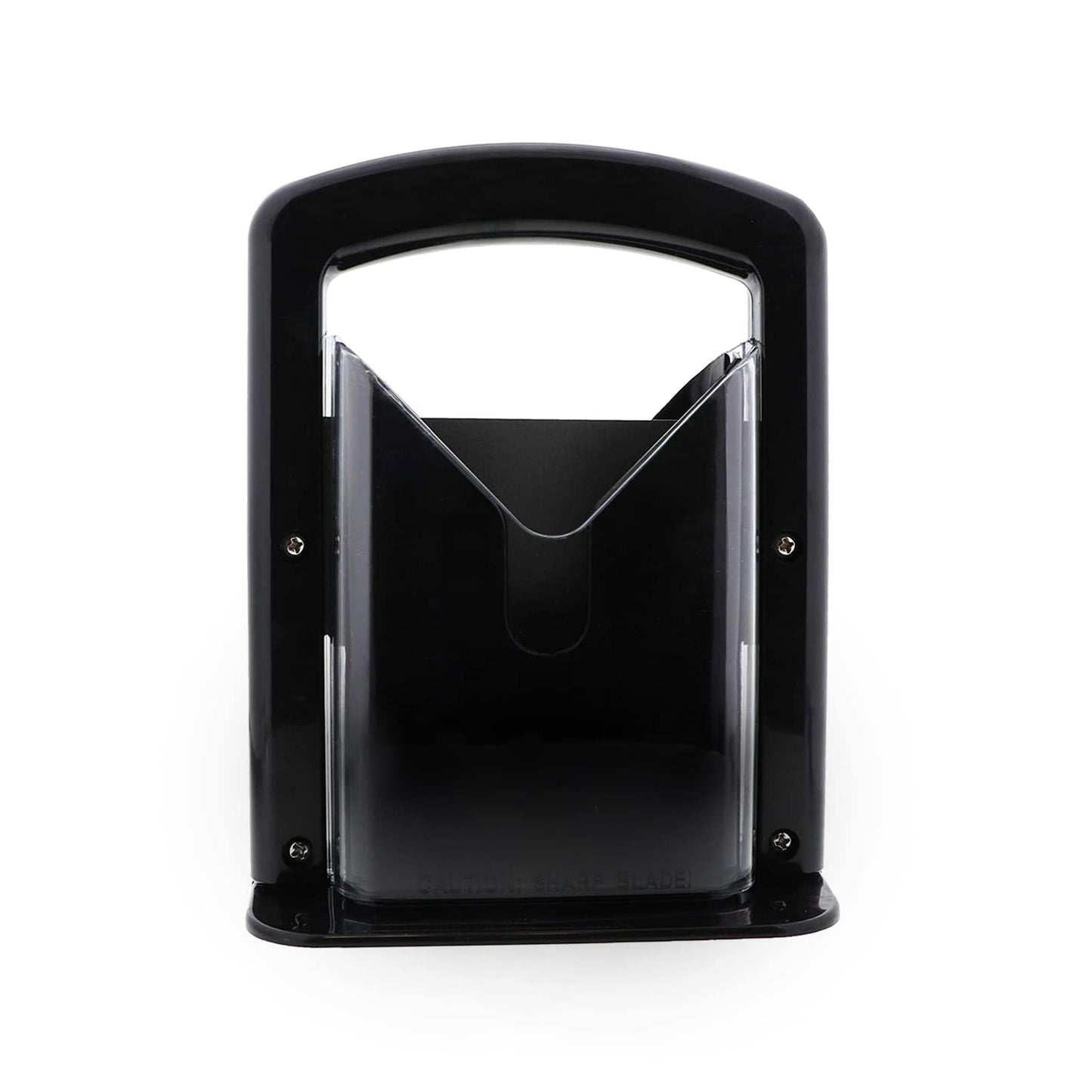 Bagel Slicer, Bagel Cutter Stainless Steel Black