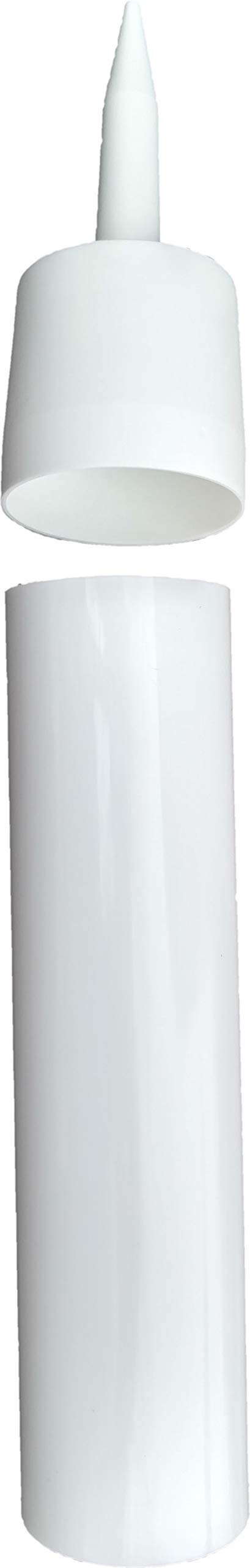 REUSABLE EMPTY CAULK TUBE - REFILLABLE CAULKING CARTRIDGE 10 oz. - 3 Pack