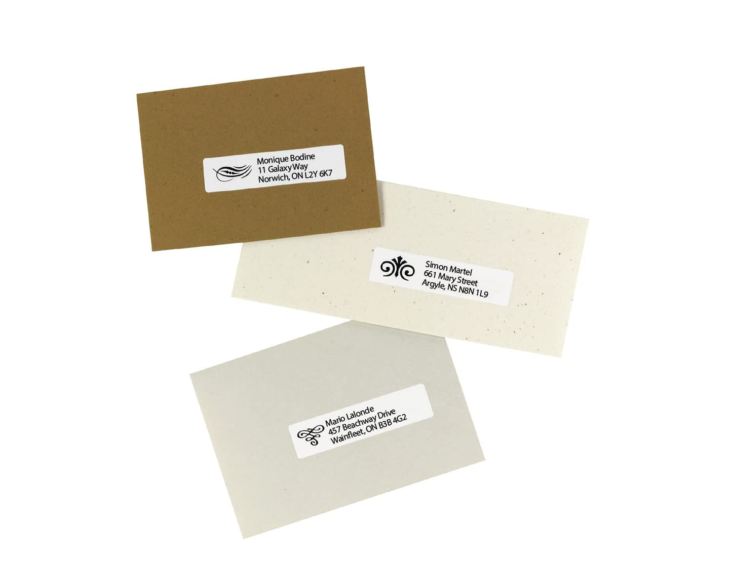 Pres-a-Ply Labels (PRFIX) 2 X 4 Inch White Laser & Inkjet Labels 1000 Count (30603) made In Canada for The Canadian Market