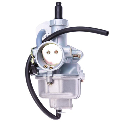 PZ26 Carburetor Carb Replacement for HONDA XR 100 XR 100R XR100R XR100 CRF100F XR200 XR200R XL125S XL100S CB125S with Handlebar Hand Grips Throttle Cable