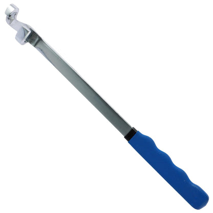 Wrench Extender Tool 15 inch, Heavy Duty Steel Torque Amplifier Bar, Universal Extension Wrench Adaptor for Extra Leverage - Ideal for Mechanics, DIY, Tightening Nuts/Bolts (Blue)