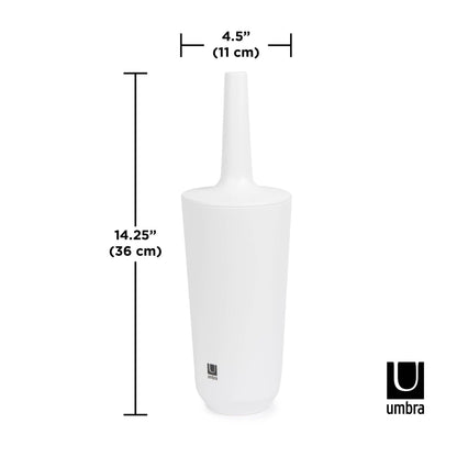 Umbra Corsa Toilet Brush,White