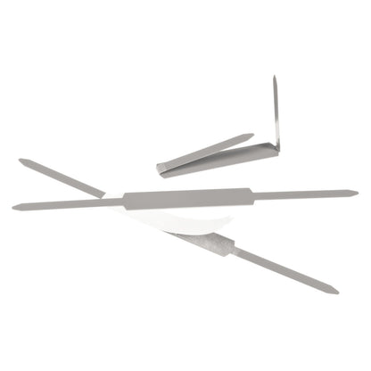 ACCO Economy Self-Adhesive Fastener, 2-Inch Capacity, 2 3/4-Inch Prong to Prong, Box of 100 (A7070020)
