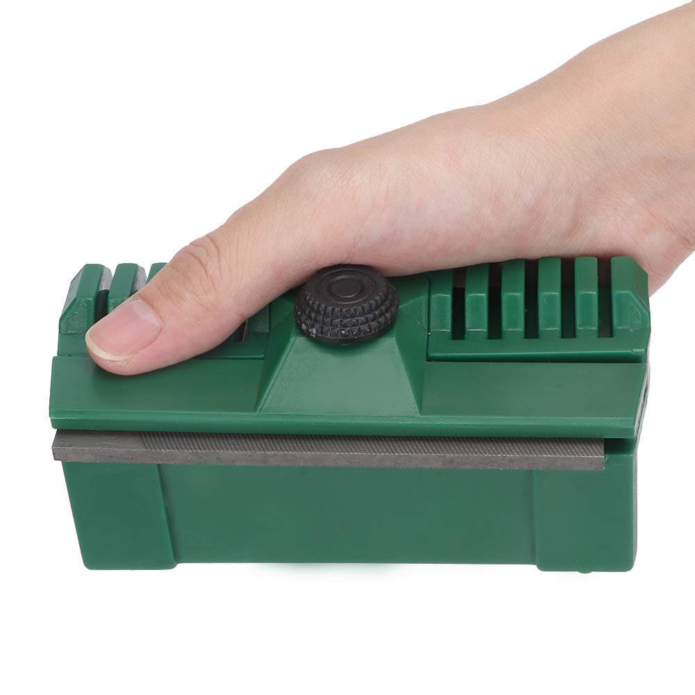 Chainsaw Bar Dresser Chainsaw Bar Rail Dresser Steel Plastic Chainsaw Chain Track Guide Bar Rail Dressers File Repairer Tool Suit