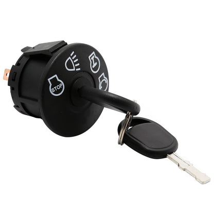 Aynaxcol GY20074 Starter Ignition Switch with Keys 7-Terminals Replacement for John Deere Series Tractors D100 D105 D110 D120 D125 D130 D140 D150 D155 D160 D170, Replace AM133597