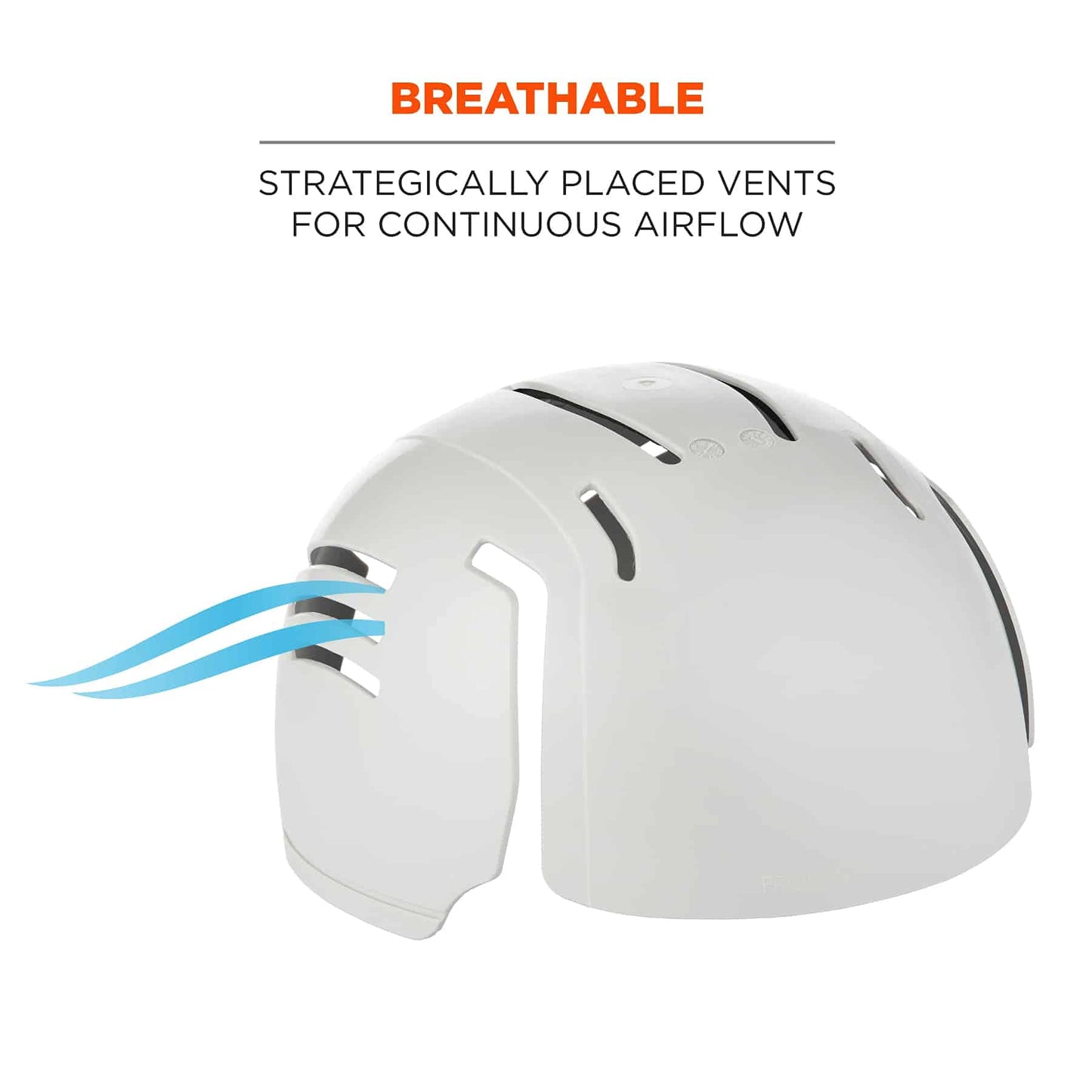 Universal Safety Bump Cap Insert, Lightweight, Fits Into Any Baseball Hat, Skullerz 8945, Gray