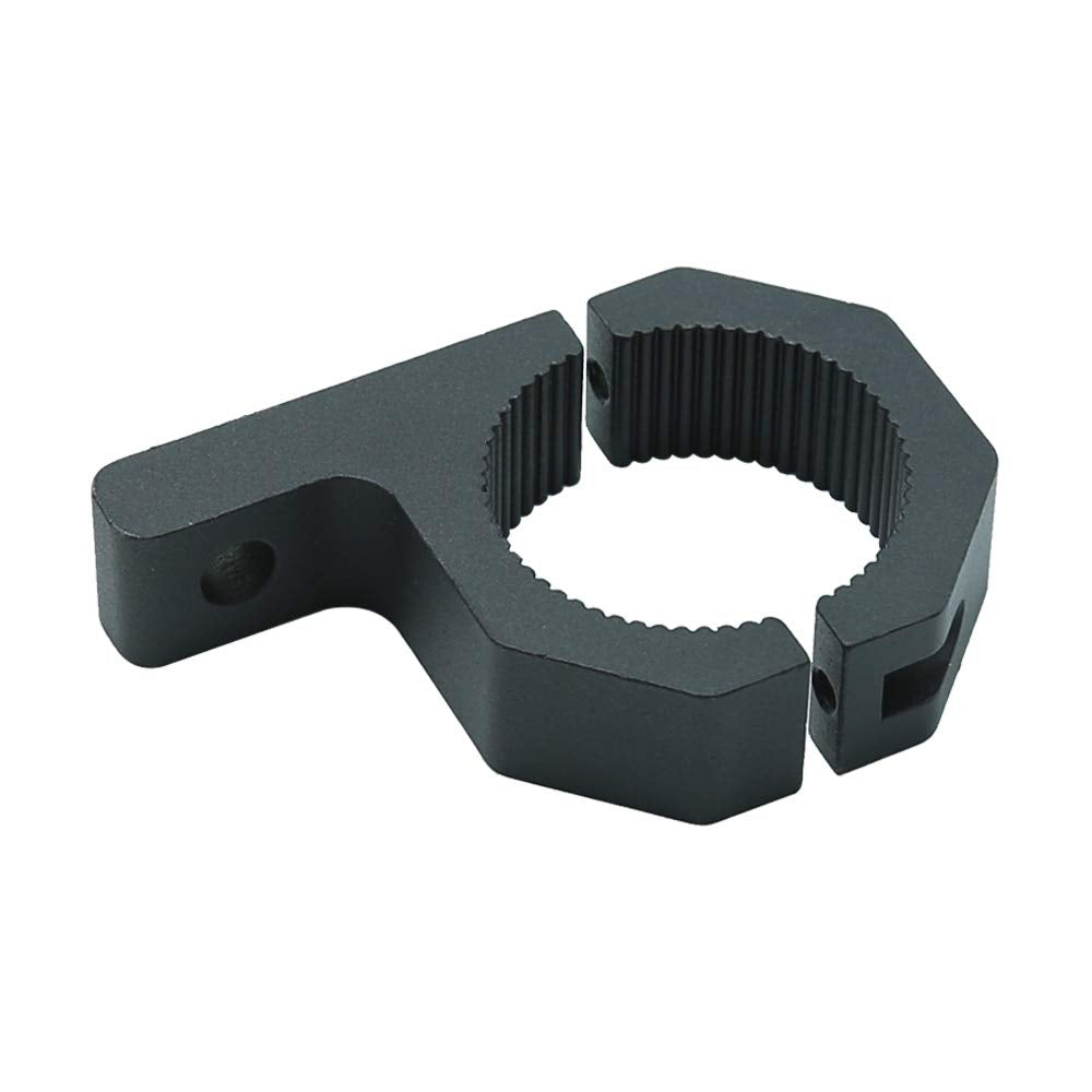 Vkinman LED Off-Road Light Horizontal Bar Clamp Mounting Bracket Handlebar Mount Kit 1"/1.5"/1.75"/2" (2 Clamps) for Light Bar Bull Bar Tube Clamp Roof Roll Cage Holder, Allen Key Included