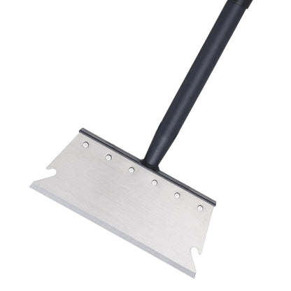 Pragmatist Garden Shovel, Ice Scraper, Multifunctional Cleaning Shovel with 59" Adjustable Handle Heavy Duty Garden Tool for Lawn Edging, Scraping, Weed and Ice Removal