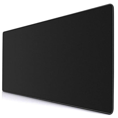 YEBMoo Gaming Mouse Pad XXL Extended Desk Pad & Thick Large (900x400x2 mm) Computer Keyboard Mousepad Mouse Mat (90x40Black001)