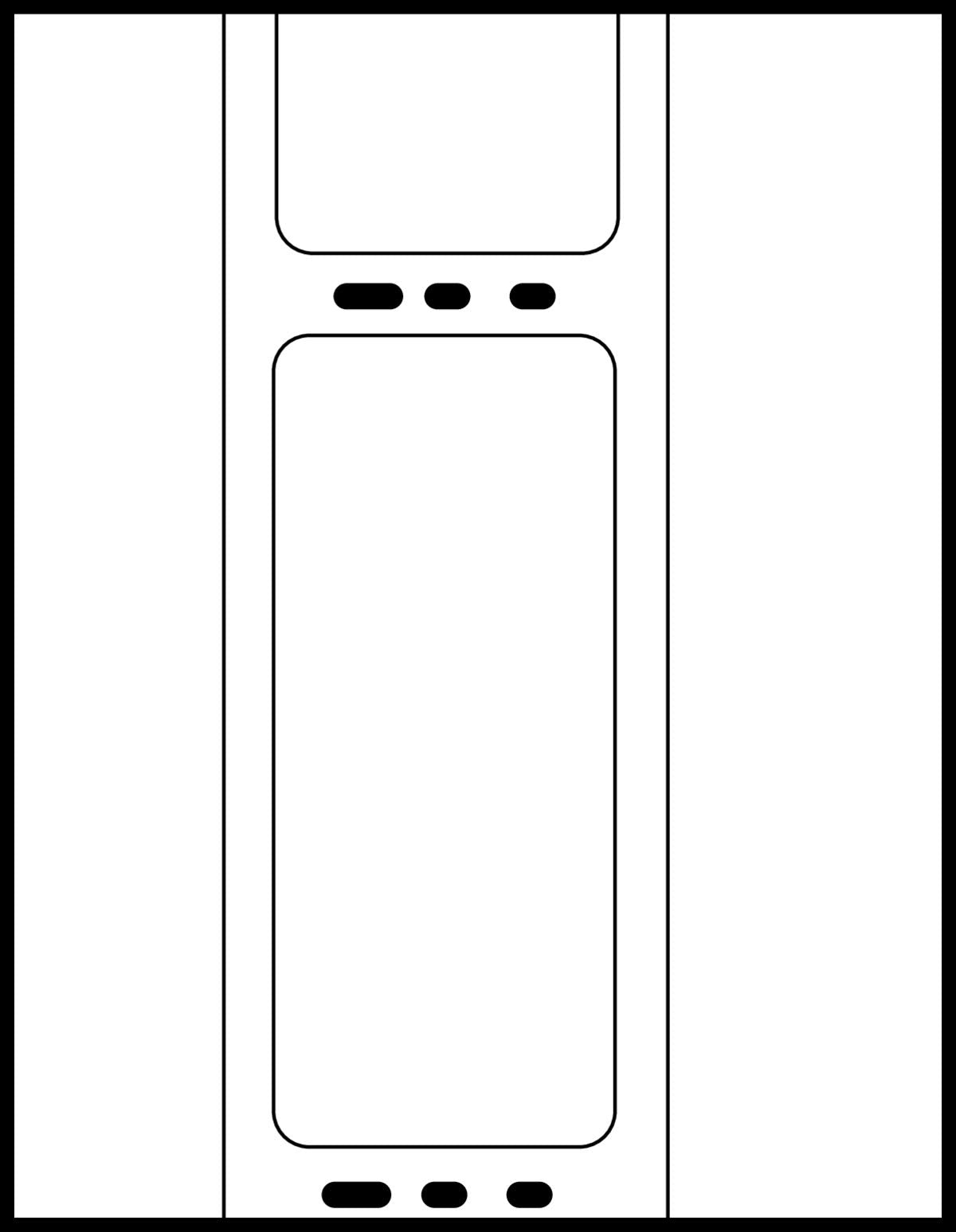 AVERY Address Labels for Thermal Label Printers, 3-1/2" x 1-1/8", White, Rectangle, 260 Labels, Permanent (4150)