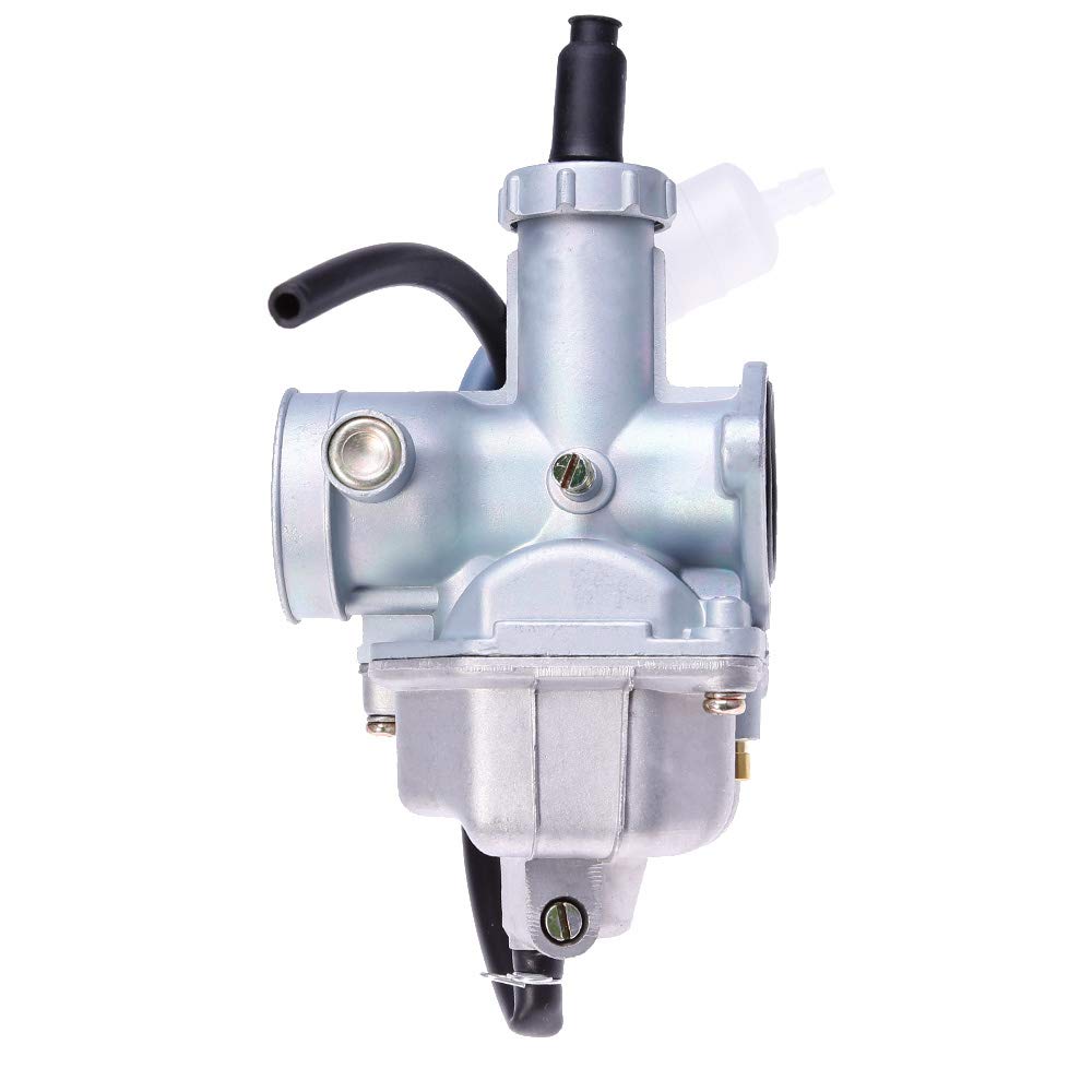PZ26 Carburetor Carb Replacement for HONDA XR 100 XR 100R XR100R XR100 CRF100F XR200 XR200R XL125S XL100S CB125S with Handlebar Hand Grips Throttle Cable
