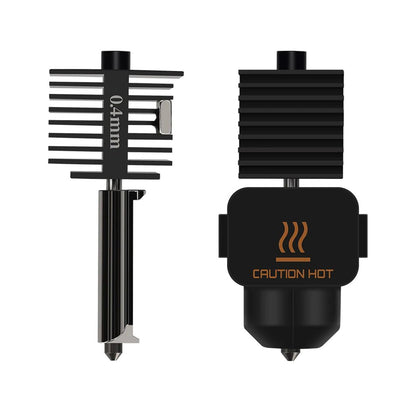 Upgrade Hotend Kit for Bambu Lab A1/A1 Mini, Hot End Assembly 0.4/0.6/0.8mm Hardened Steel Nozzle & Silicone Sock for Bambu Lab 3D Printer Part