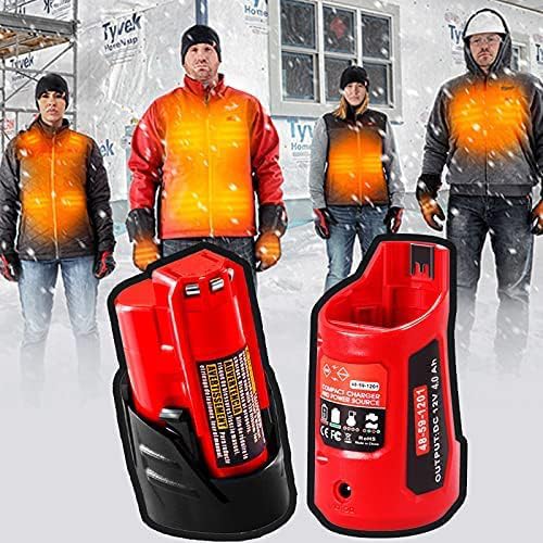 Akkopower Battery Replacement for 12v Lithium 4.0 ah Compatible with Original 12 Volt Cordless Power Tools 2 Pack 48-11-2411 48-11-2440 48-11-2420 48-11-2401 48-11-2425 2Pack