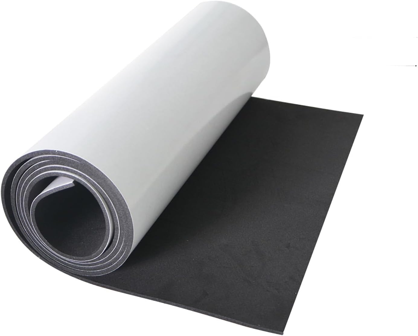 Uotyle Black Sponge Foam Rubber Sheet, EVA Foam Roll 72"x17"x0.25" Thick High Density Craft Foam for Cosplay Costumes, Crafts, DIY Projects