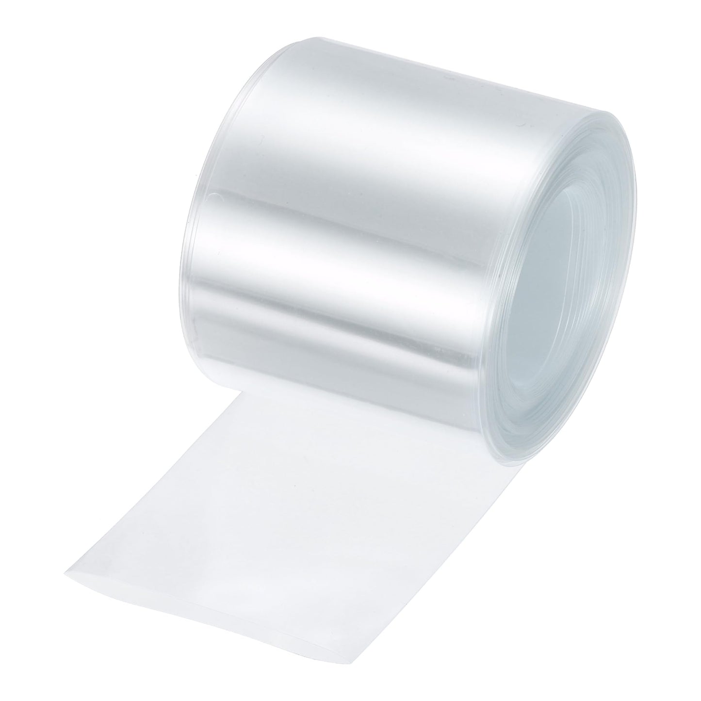 MECCANIXITY Battery Wrap PVC Heat Shrink Tubing 42mm Dia 66mm Flat 33 Feet(10meters) Clear Good Insulation for Battery Pack