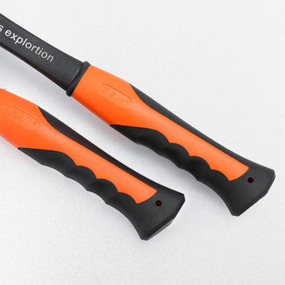 32 OZ Rock Pick Hammer, Brick Hammer, 11.2 Inch Masonary Tool, Bricklayer's/Mason's Hammer with Forged Steel Construction & Shock Reduction Handle for Mining, Geological Prospecting