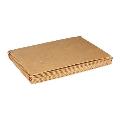 Wanderings Handmade Antiqued Envelope with Deckle Edge - 5.25x7.25/13.3x18.4 cm - Package of 25 Vintage Envelopes for Writers Invitations Wedding Stationary - Cold Press Thick 150 GSM Recycled Paper