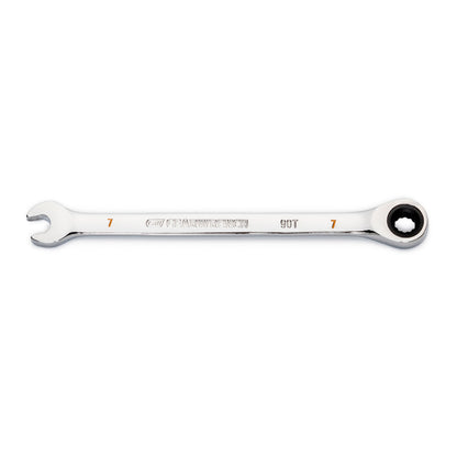 GEARWRENCH 7mm 4 Degree Swing Arch 12 Point Ratcheting Combination Wrench - 86907