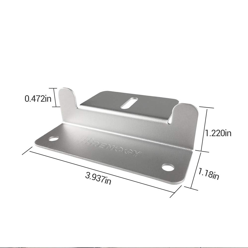 Renogy 2 Sets Solar Panel Mounting Z Bracket Set of 4 Units RV Boat Off Grid Roof