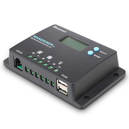Renogy 10A Wanderer PG PWM Charge Controller, Positive Ground