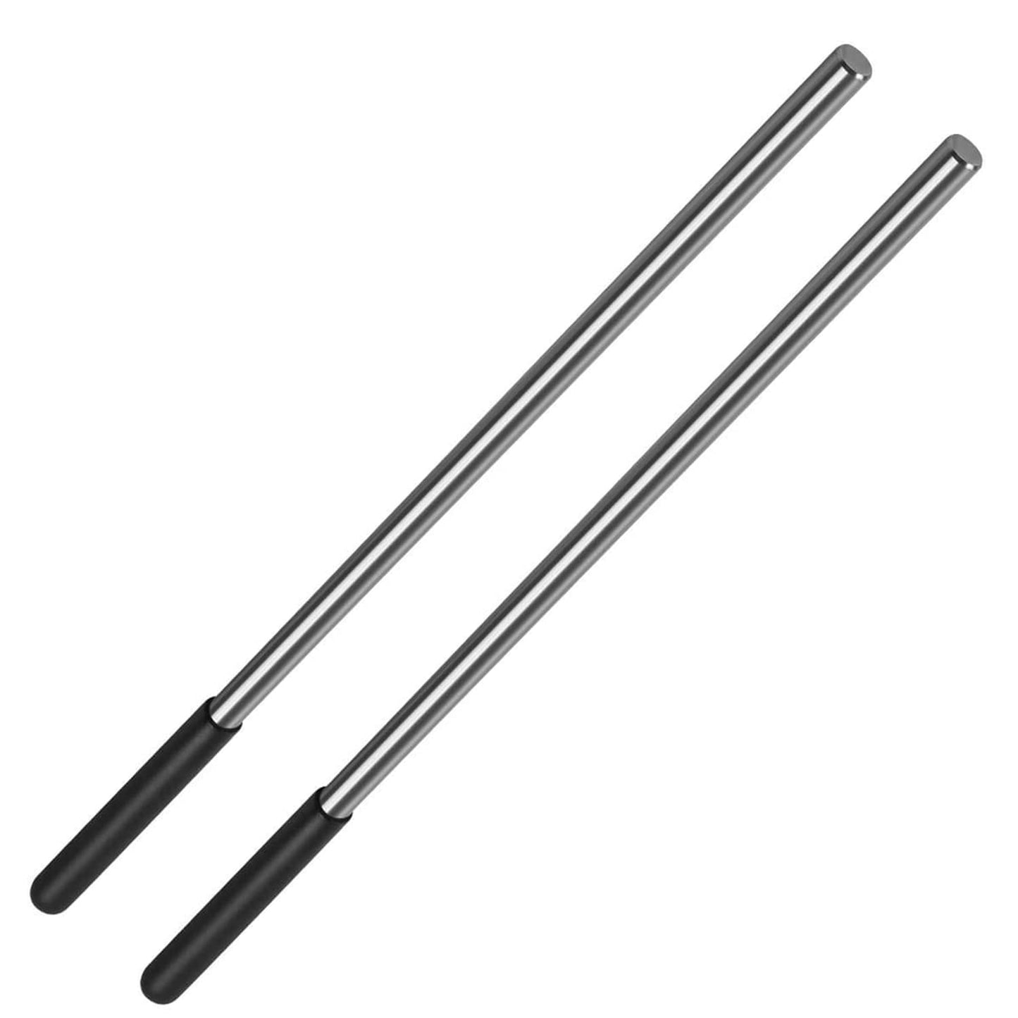 2 Packs of Winding Rods -OZHOMY Torsion Spring Winding Rods with Non-Slip Handle,1/2 Inch Diameter Solid Steel Metal Winding Bars Hardware for Adjusting or Replacing Garage Door Tension Springs