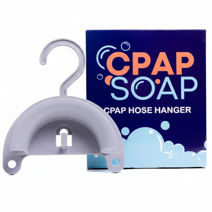 CPAP Soap Hose Hanger - Versatile Hanger with Suction Cups for Cleaning and Drying Hoses and Tubing