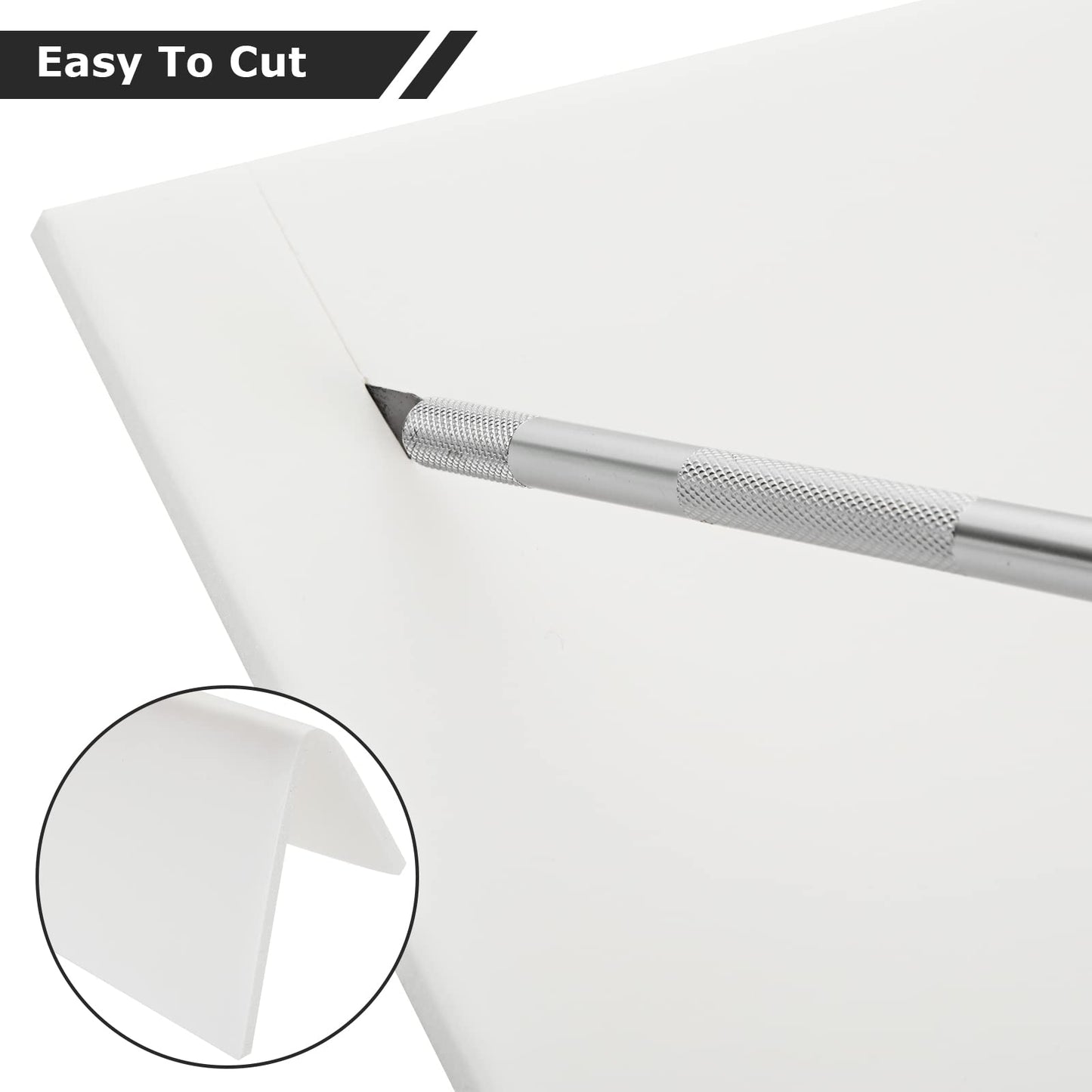 DAJAVE 36Pack 8x12 Inch Foam Core Board, 3/16(5MM) Inch Thickness White Foam Boards, Polystyrene Poster Board Foam Backing Boards for Craft, Presentations, School, Office & Art Projects