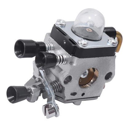 Anxingo C1Q-S97 Carburetor for STIHL FS38 FS45 FS46 FS55 KM55 HL45 FS45L FS45C FS46C FS55C FS55R FS55RC String Trimmer Weed Eater with Air Fuel Filter Tune-up Kit