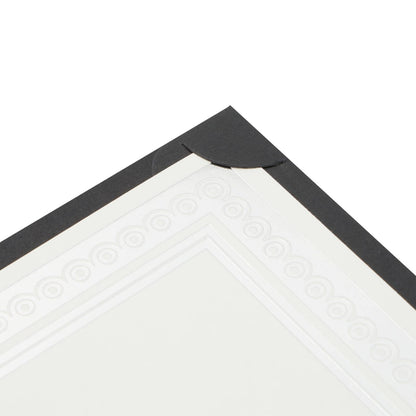 48-Pack Single Sided Award Certificate Holders - Bulk Certificate Holders for Graduation, Diploma, Employee Appreciation, Certification (fits 8.5x11, Black)