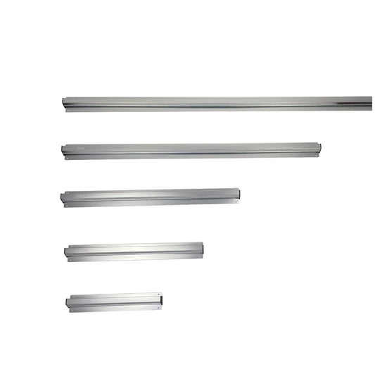 BAKI 18"(45CM) Ticket Order Holder for Kitchen – Wall Mounted Aluminum Tab Rail- 30cm to 120cm – Restaurant Check Holder Strip for Order Slips and Tickets