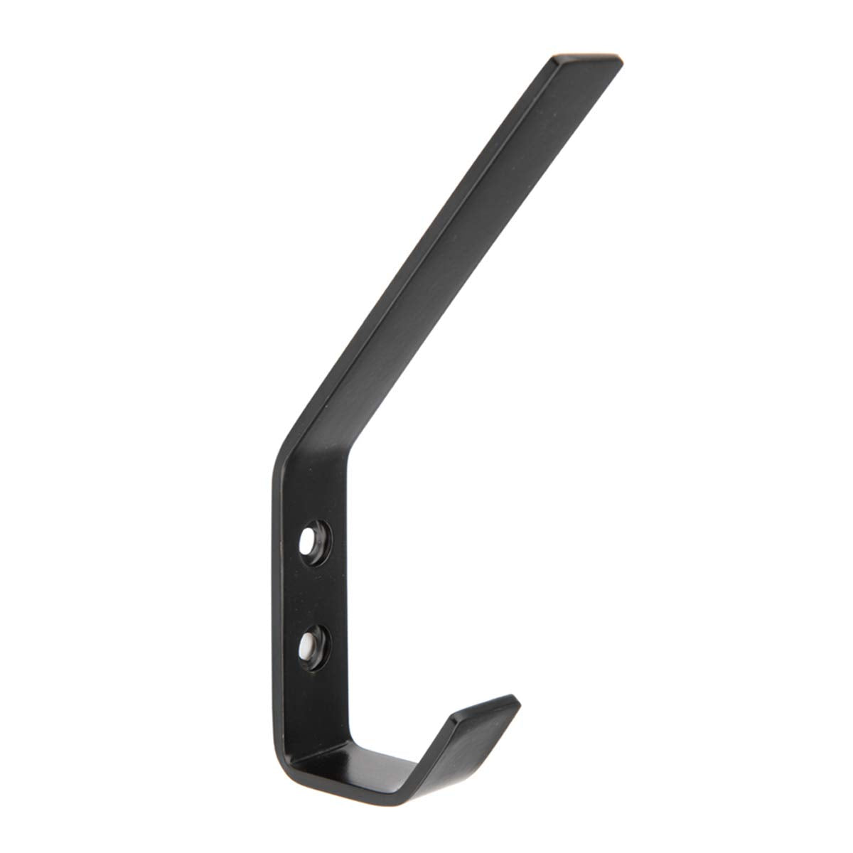 Amazon Basics AB6000-FB-5 Coat Hook, Flat Black
